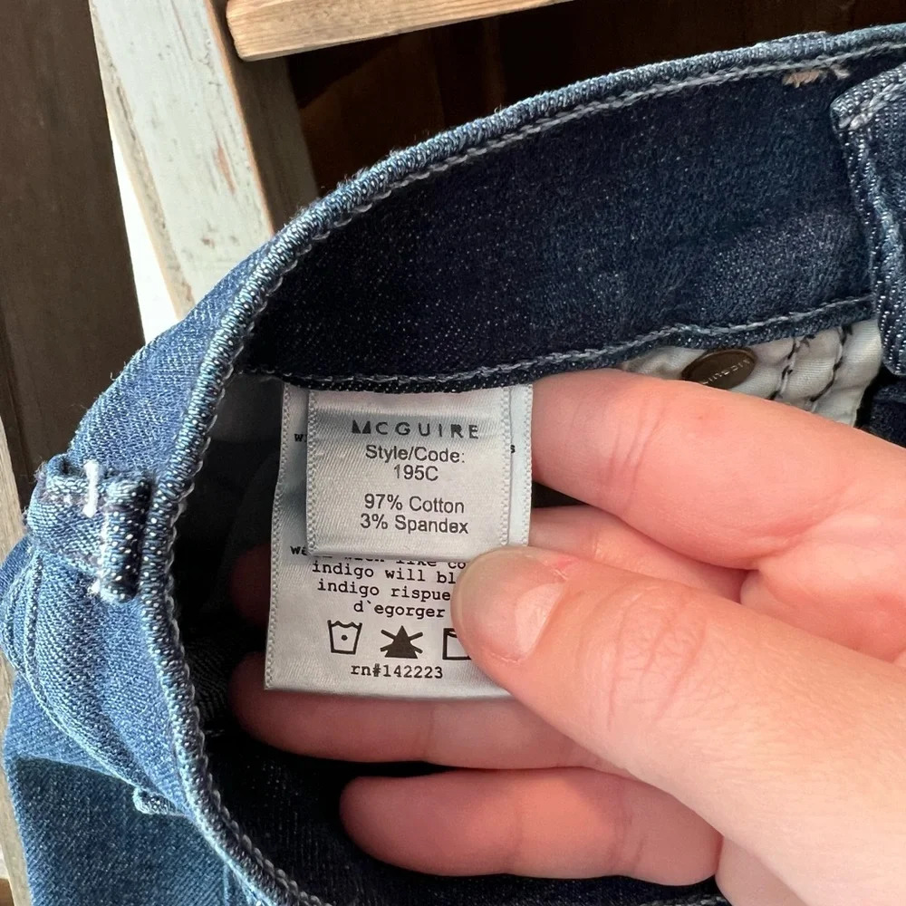 McGuire denim women’s Newton skinny jeans size 26 - Picture 6 of 10